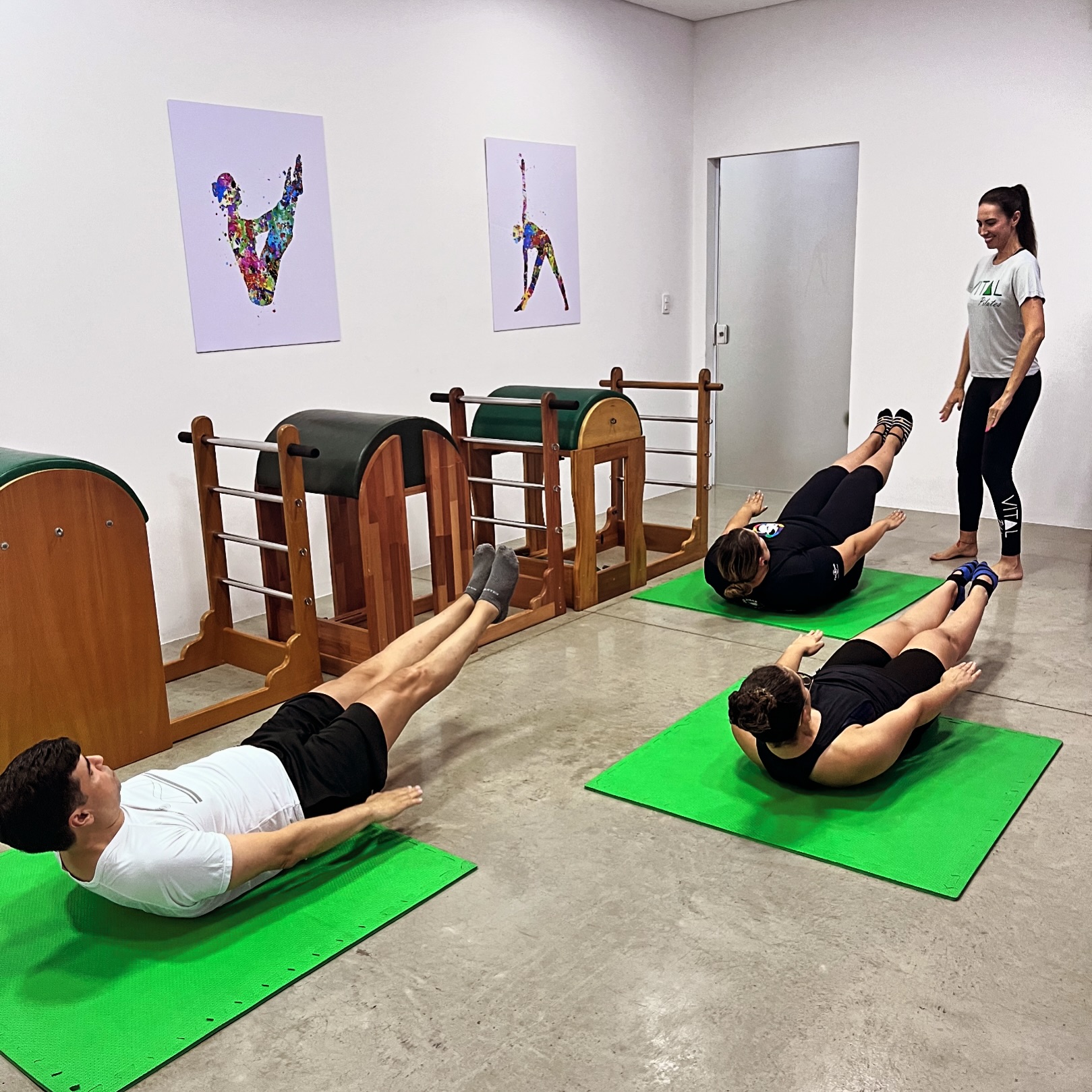 Aulas em Grupo de Pilates